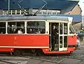 Former Warsaw #115 as a museum tram in Poznań