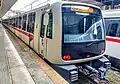 CAF S/300 MB400 in service on line B at Piramide