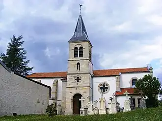 The abbey in Lisle-en-Barrois