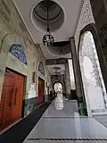 Al Hasan Mosque teak wood doors