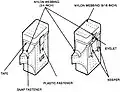 LC-1 small arms ammunition case diagram
