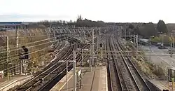 Allerton Junction from footbridge