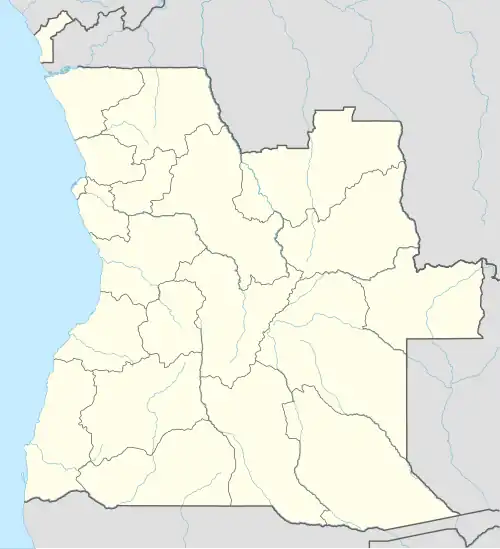 Balombo is located in Angola