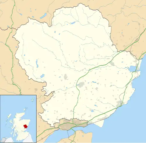 Letham is located in Angus