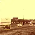 Photo of cars detected with boxes in traffic