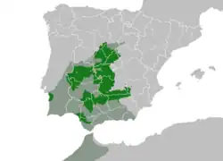 Map of range