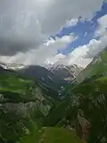 The source of the Aragvi to the north of Gudauri