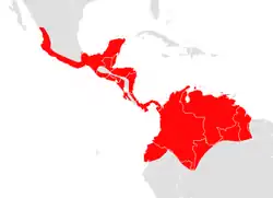 Map of range