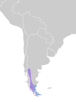 Map of range