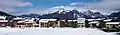 Uptown, at the foot of the slopes