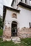 View of its southern side.
