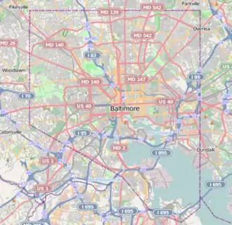 Lyric Baltimore is located in Baltimore