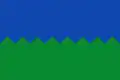 Flag of Calomarde, Spain
