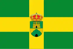 Flag of Oria, Spain