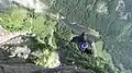 BASE Wingsuit Picture: Recent BASE wingsuit jump off Baring Mountain (September, 2010)