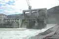 The dam (barrage) at Cize-Bolozon