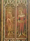 Iconoclastic damage from the Reformation, St Michael and All Angels church, Barton Turf