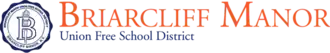 A school district logo and seal