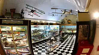 Part of the display space in Arch Four