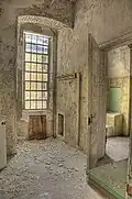 Interior of an not-yet renovated room