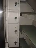 Bunks and lockers