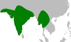 Map of range