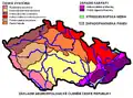 Subprovinces of the Czech Republic