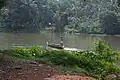 A canoe in Manimalayar