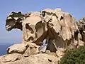 The Capo D'Orso formation.