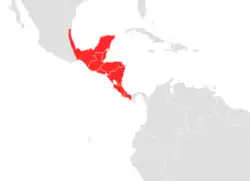 Map of range