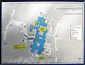 Map Sign for Chapel Allerton Hospital