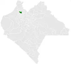 Municipality of Chapultenango in Chiapas