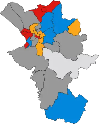 2003 results map