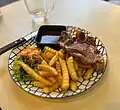 Grilled chicken chop