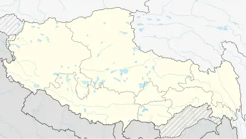 Reting Monastery is located in Tibet