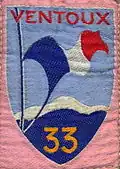 Insignia of CJF 33 (third model).