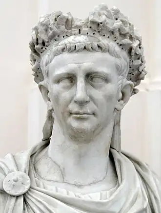 Red bust