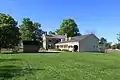 Cobblestone Farm Ticknor-Campbell House, rear view