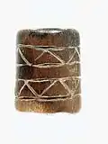 Bone Amulet Pendant. Prehistoric Society of Los Millares. 3200-2250 BCE (Santa Fe de Mondujar, Almería, Spain).