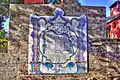 Map of the Old City in ceramic tiles