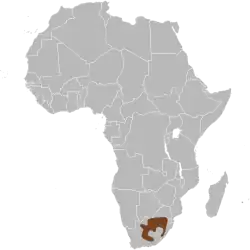Map of range