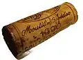 Cork of Château Chasse-Spleen 1990