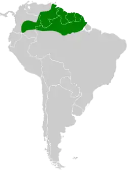 Map of range