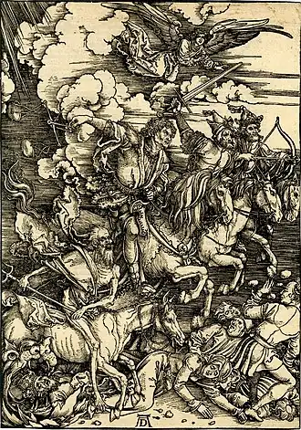 4. The four horsemen of the Apocalypse