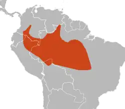 Map of range