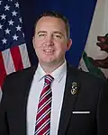 Devon Mathis, member of the California State Assembly