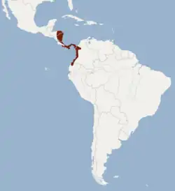Map of range