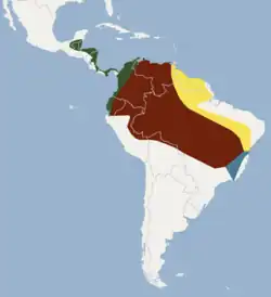 Map of range