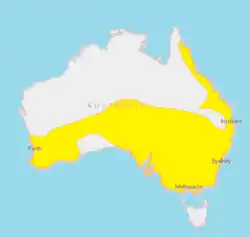 Map of range