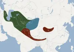 Map of range